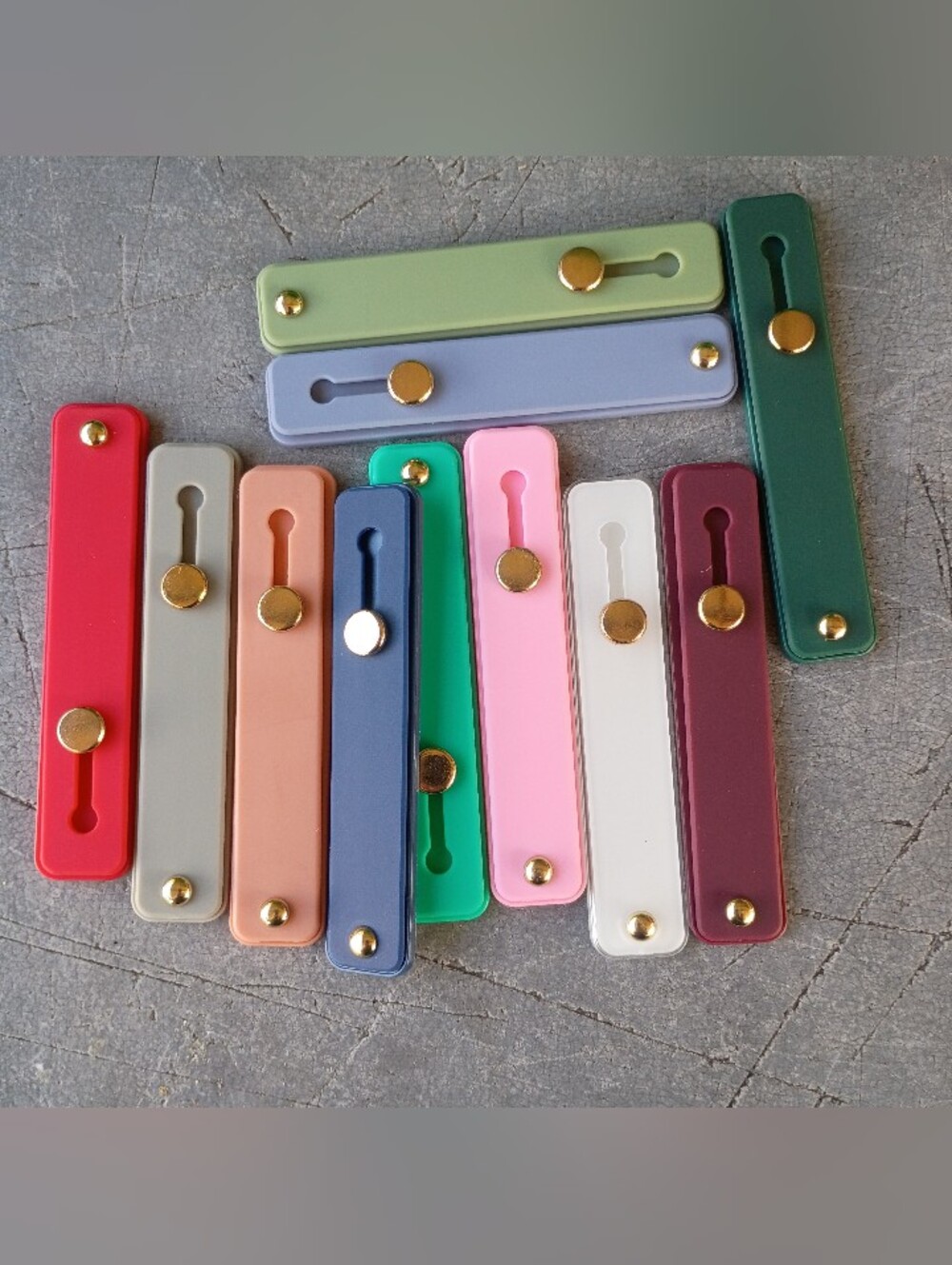 11 Piece Colorful Phone Grips